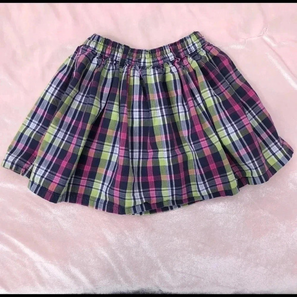 Crazy 8 Plaid Lines Skort Size Small 5/6 - Picture 2 of 5